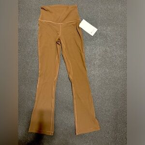 NWT Lululemon Align High-Rise Mini-Flare Pant
Extra Short Size 4 Java (Brown)